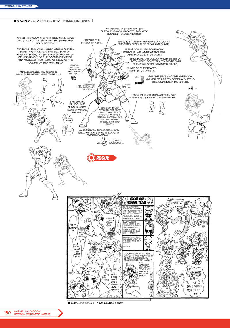 Illustration for article titled The Most Amazing Collection of Marvel Vs. Capcom Art the World Has Ever Seen